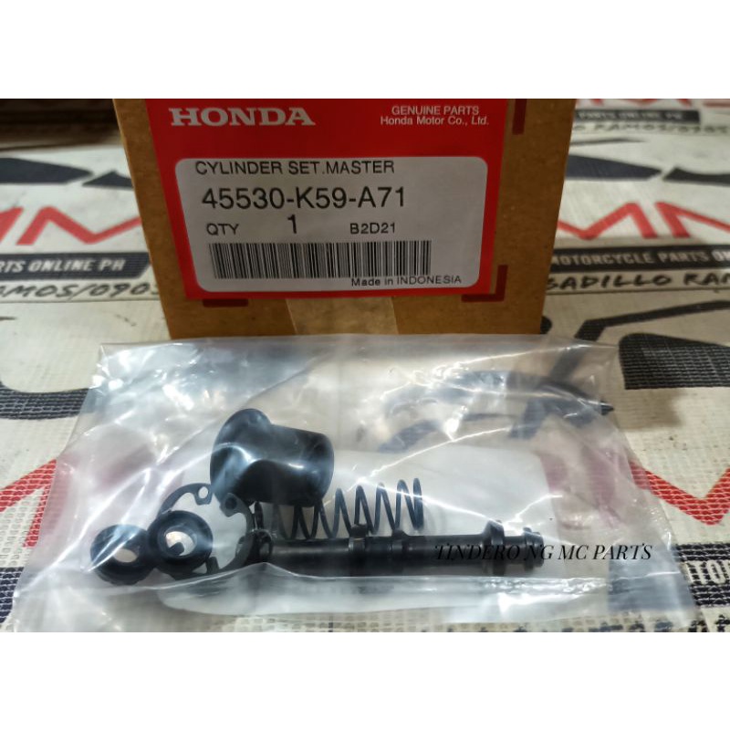 GENUINE brake master cylinder set for click 125/150 | Shopee Philippines