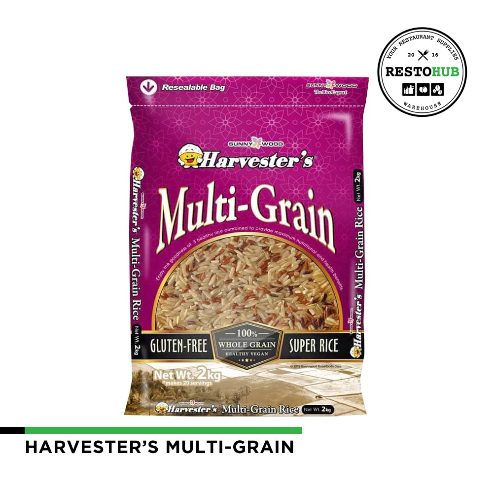 Harvesters Multi-Grain Gluten-Free Super Rice 2kg | Shopee Philippines