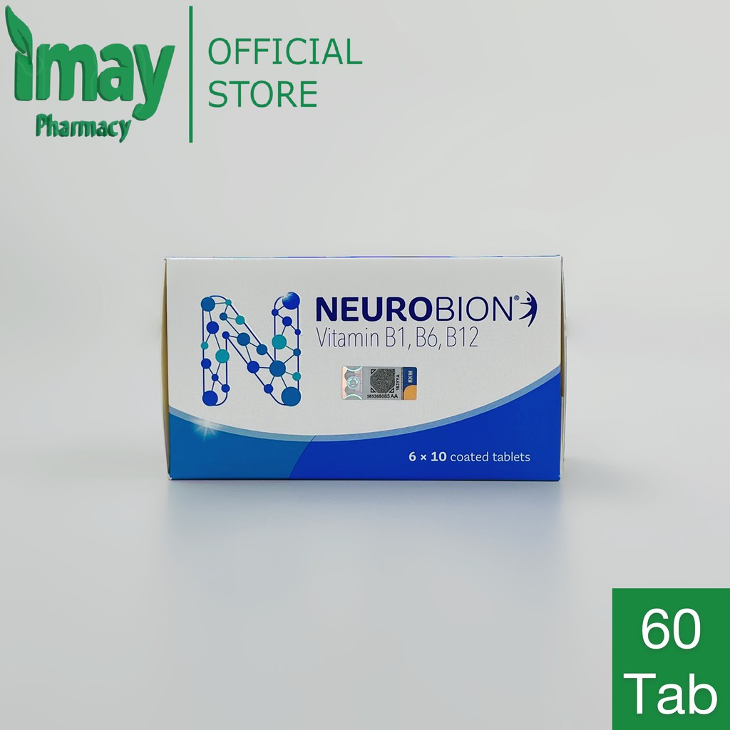 Merck Neurobion Vitamin B1, B6 & B12 Tablets 10's x 6 | Shopee Philippines