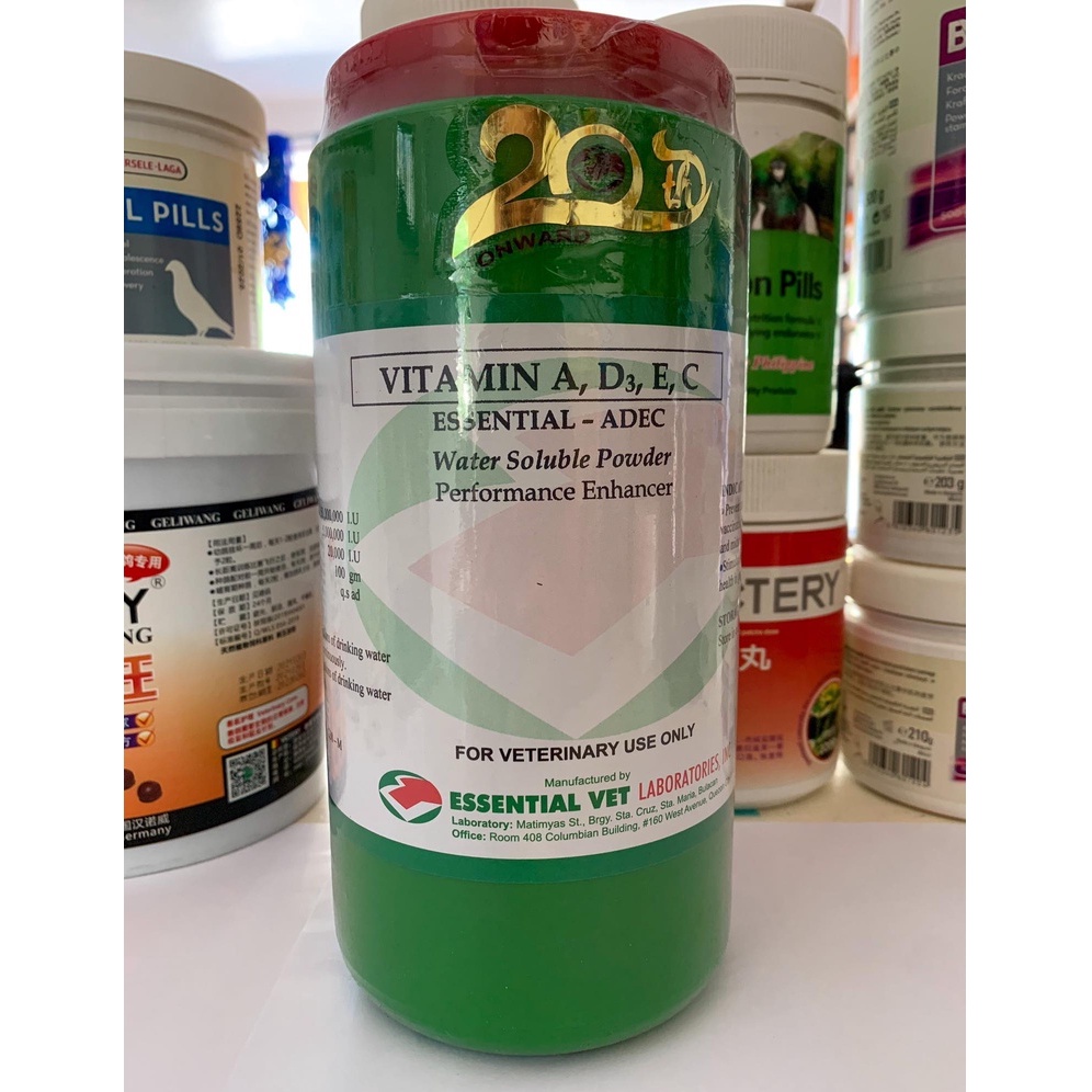 Essential Vet Vitamin ADEC 1 kg for Birds, Pigeons, Chicken Farm, Egg ...