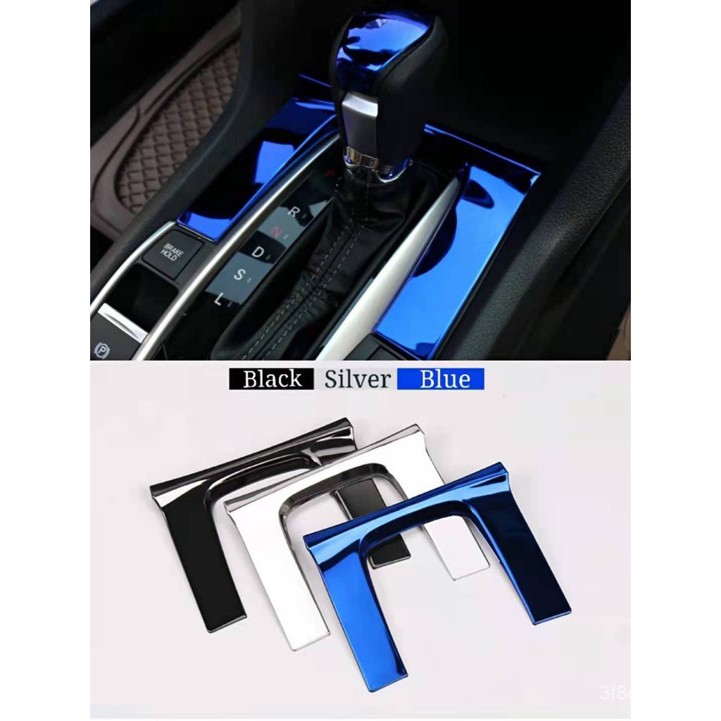 Pack 7 Garnitures Volant Fibre De Carbone – Compatible Honda Civic 10th Gen FC/FK 2016-2019 – Look Sport & Luxe