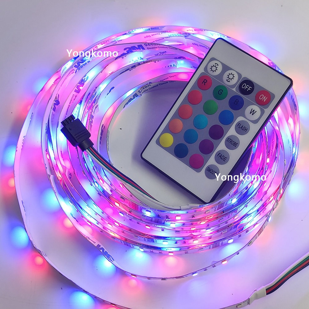 LED Usb Strip Lights 5050 RGB 16 Colours Changing warm Led remote Strip