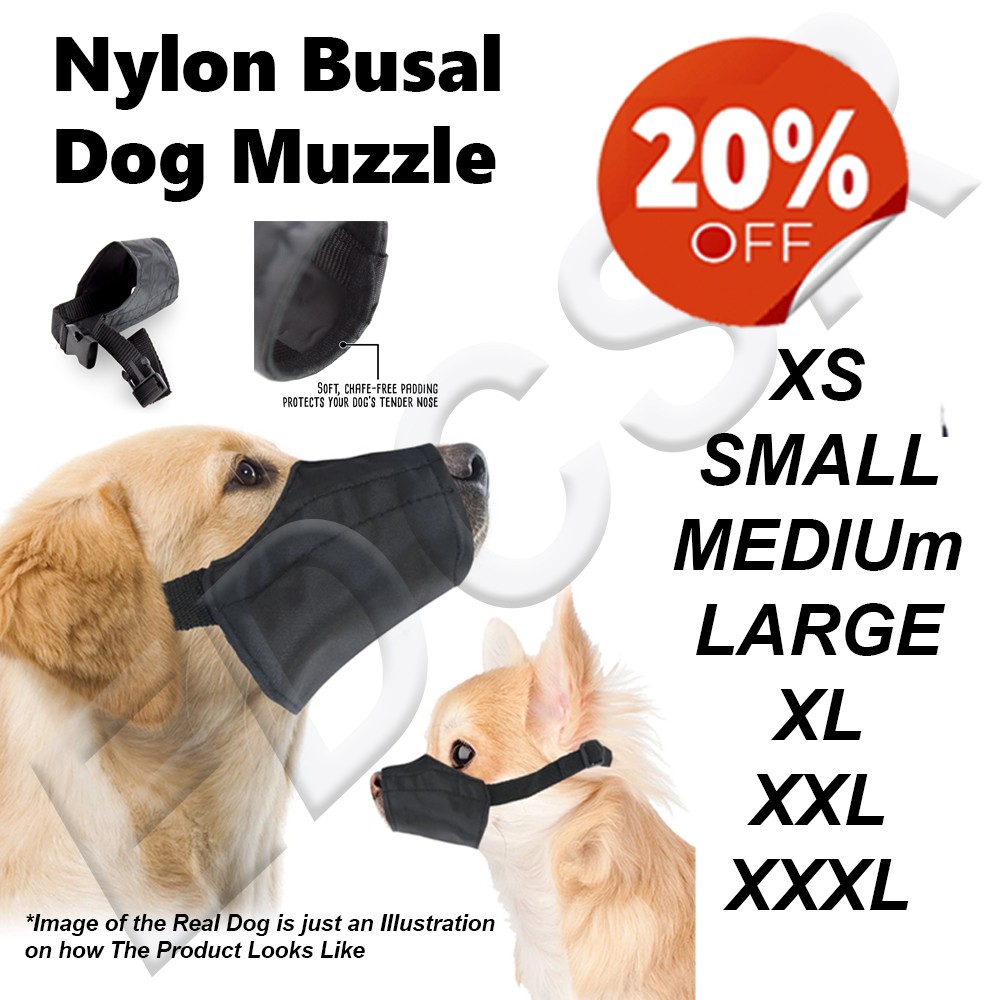 Dog grooming hot sale muzzle