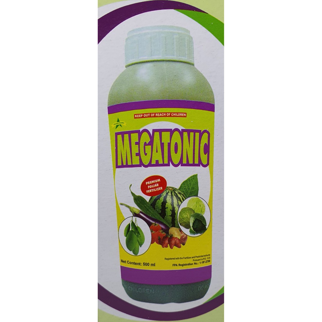 Megatonic 500ml pack INSECTICIDE FOLIAR FERTILIZER + METOMYL or ...
