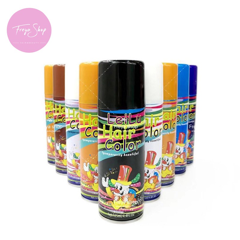 Washable Hair Color Spray 125ML Mefapo Kingyes Leilu (Random Brand to