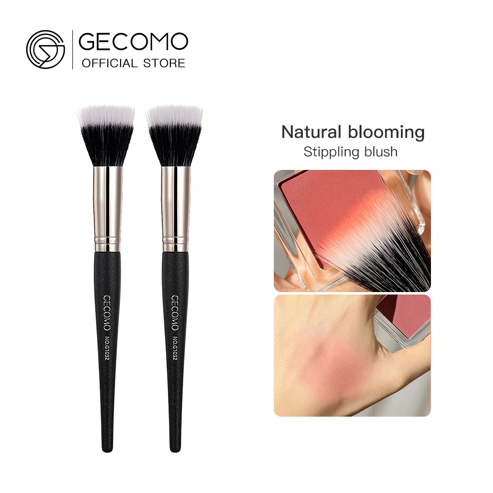 GECOMO Blush Makeup Brushe Blusher Powder Beauty Cheek Brush | Shopee ...