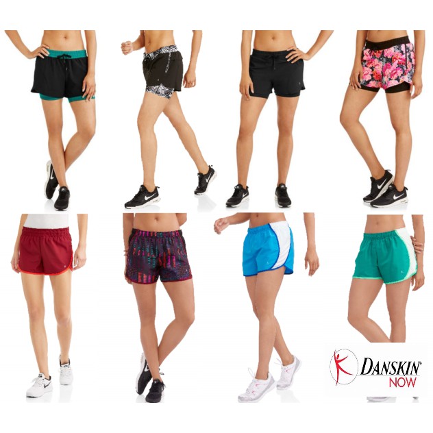 danskin running shorts with liner