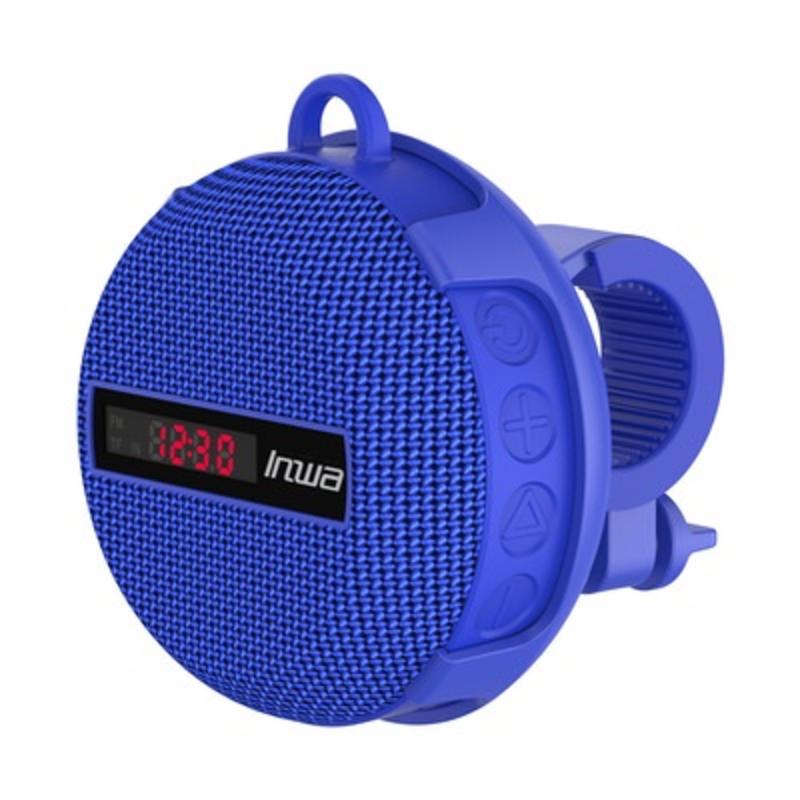 Inwa Wireless Bluetooth Led Display Bicycle Speaker Ipx Waterproof Shower Bass Woofer Outdoor