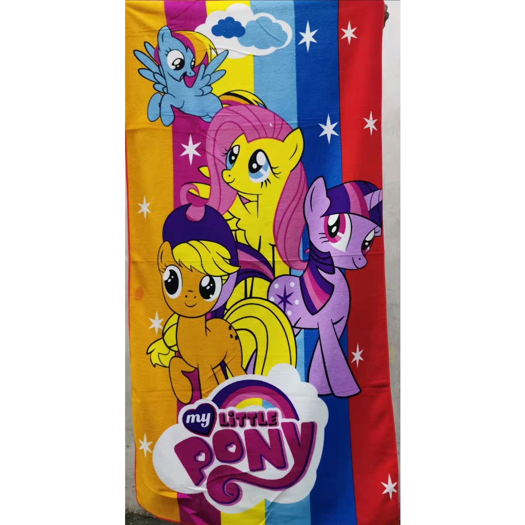 My little discount pony bath towel