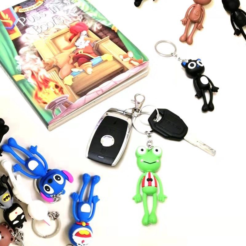 Cartoon Characters Keychain Fashion | Shopee Philippines