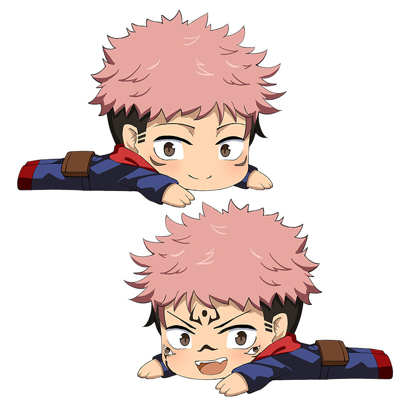 Japanese Anime Jujutsu Kaisen Pillow Stuffed Doll Gojo Satoru Itadori ...