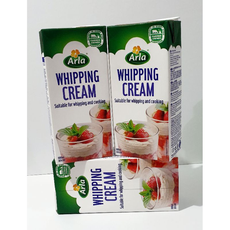 Arla Whipping Cream 1Liter 36FAT Shopee Philippines