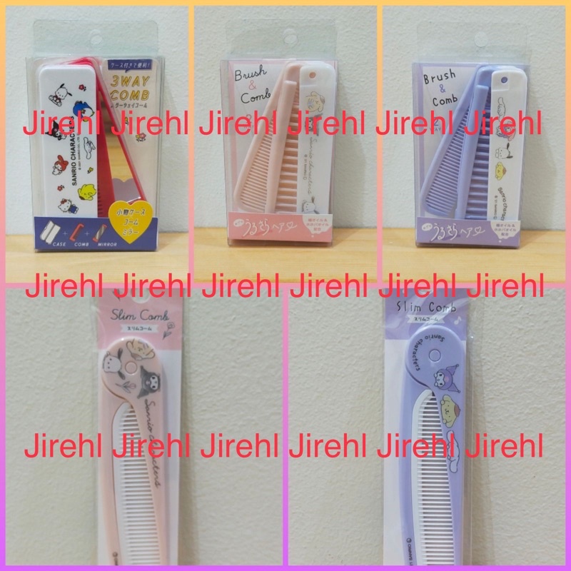 Sanrio Original 3 way, 2 way & Slim Comb - Sanrio characters | Shopee ...