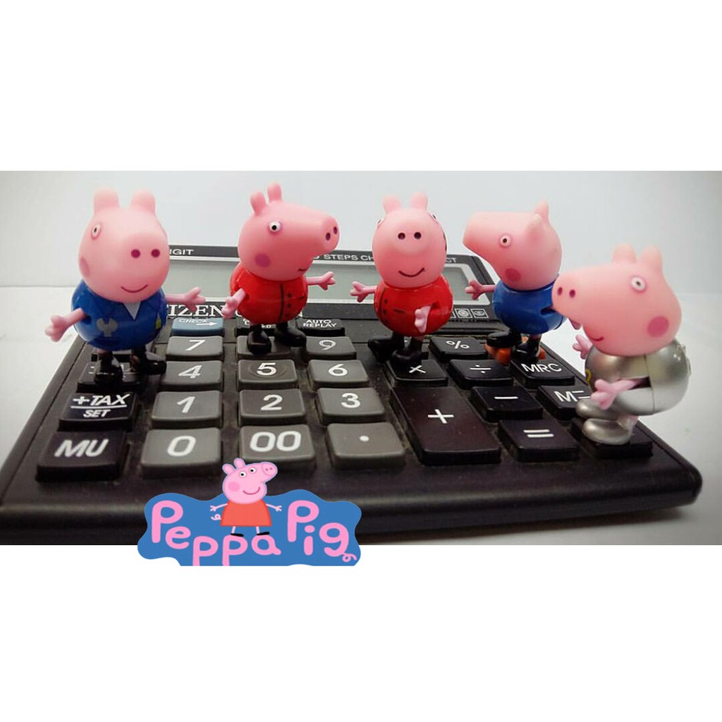 Kids Toys Action Figure Display Peppa Pepa Pig Pig Peppapig Pigs Toys