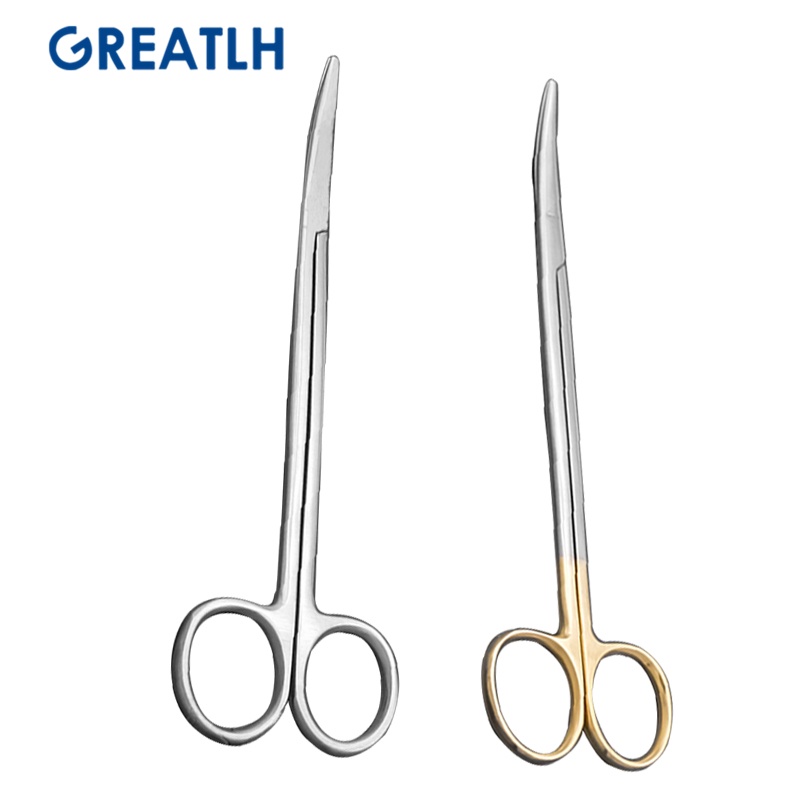 Stainless Steel Gold Handle Cutting Tonsil Non damaged Vocal Cord