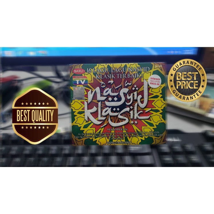 CLASSIC NASYID - 16 BEST CLASSIC NASYID SONGS (CD) | Shopee Philippines