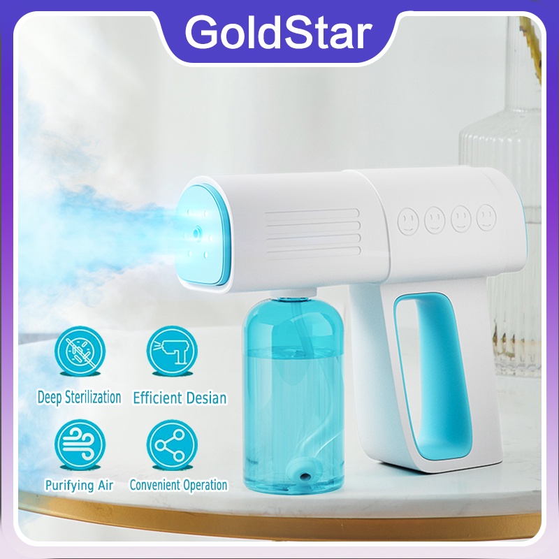 Gold Star Disinfectant Fogger Machine 380ml Nano Steam Gun for Home ...