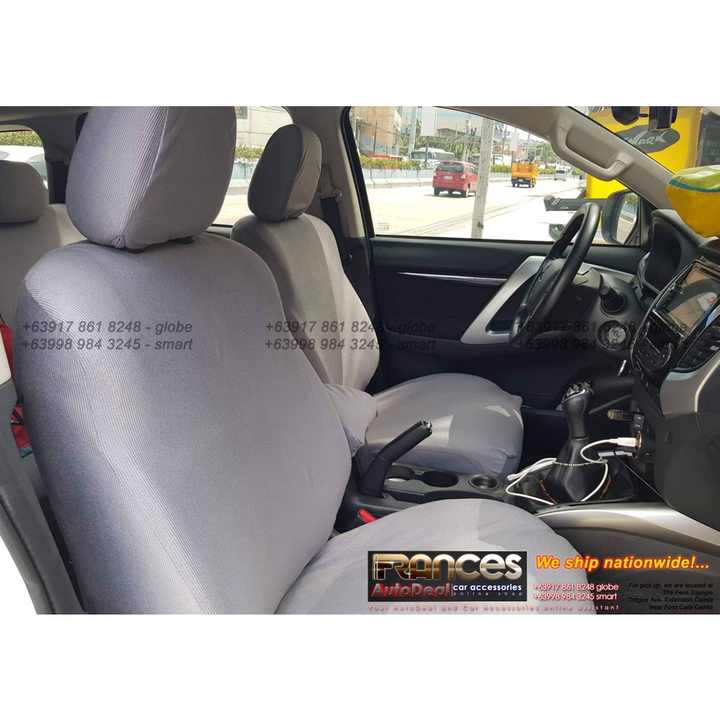 MITSUBISHI MIRAGE G4 20222024 CURDUROY SEAT COVER complete set