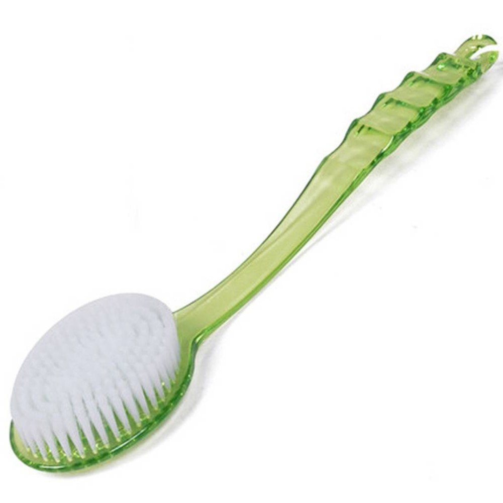 Long Handle Body Shower Brush Bath Back Cleaning Scrubber | Shopee ...