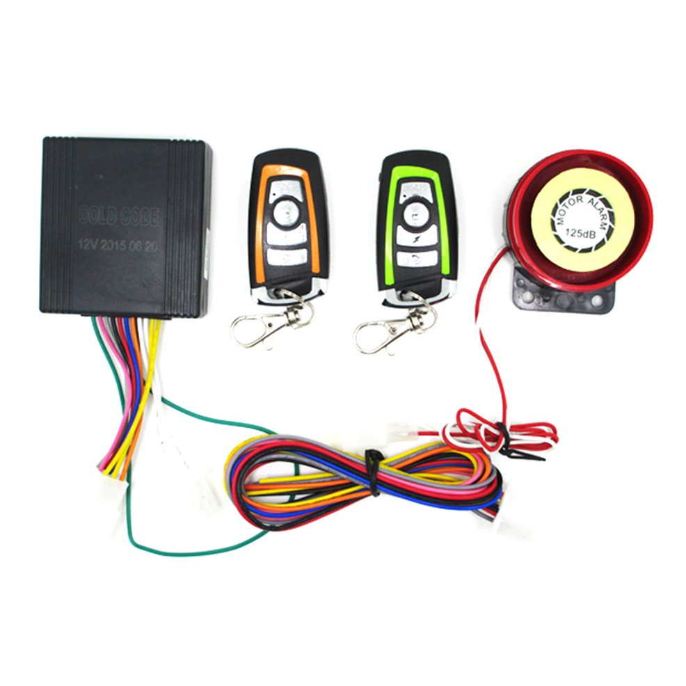 Anti-theft Security Alarm System Two-way with Engine Start Remote ...