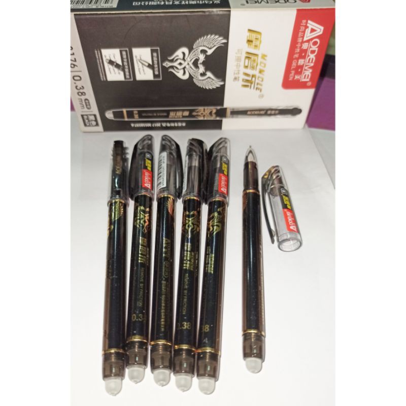 Odemei GP-3176 erasable ballpoint pen | Shopee Philippines