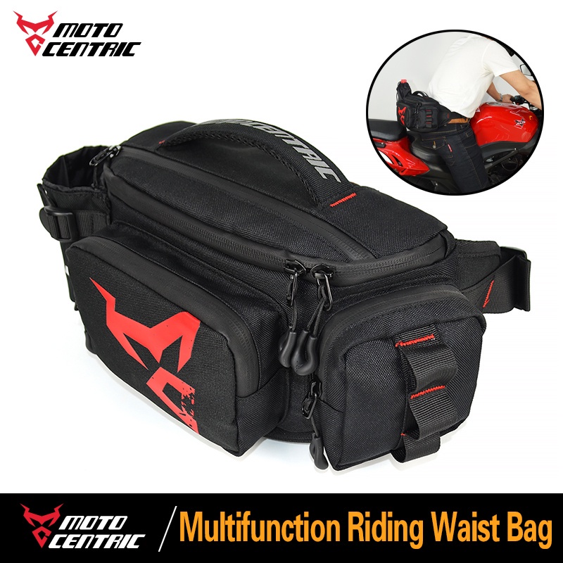 MOTOCENTRIC Motorcycle Waist Bag Cycling Waist Bag Multifunctional ...