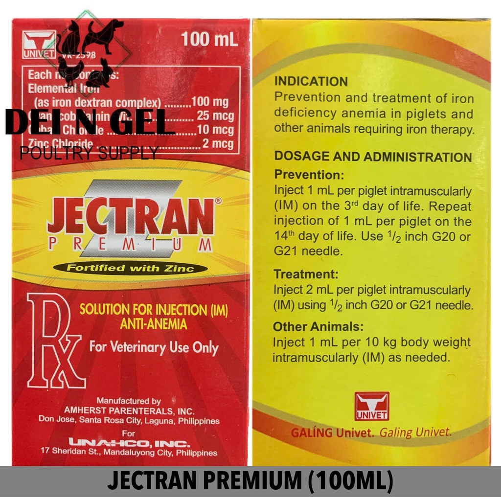 Jectran Premium with Zinc (10/20/100ml) | Shopee Philippines