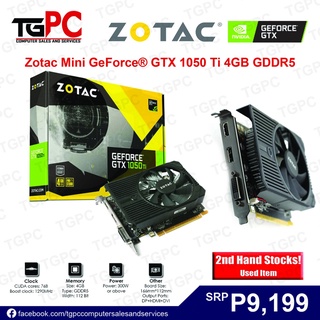 Zotac gtx 1050 ti 4gb ddr5 hot sale