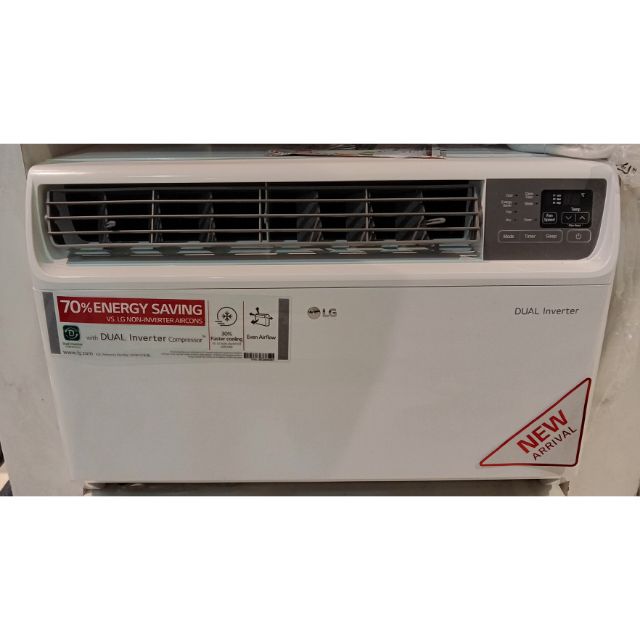 2023 LG .75HP FULL DUAL INVERTER window type aircon compact series
