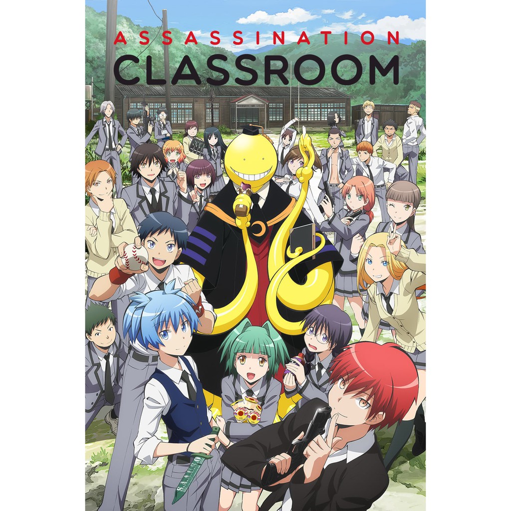 Assassination Classroom Posters Japanese Anime Posters Shopee Philippines