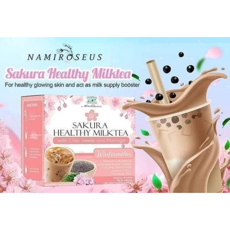 Namiroseus Sakura Milktea Okinawa Shopee Philippines