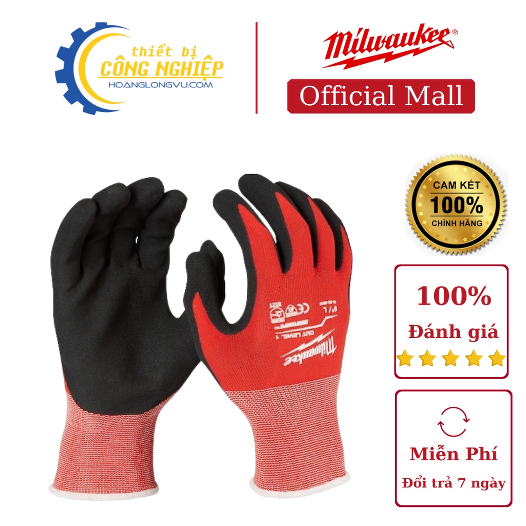 Milwaukee Level 1 Cut Resistant Gloves. Gloves for labor protection and ...