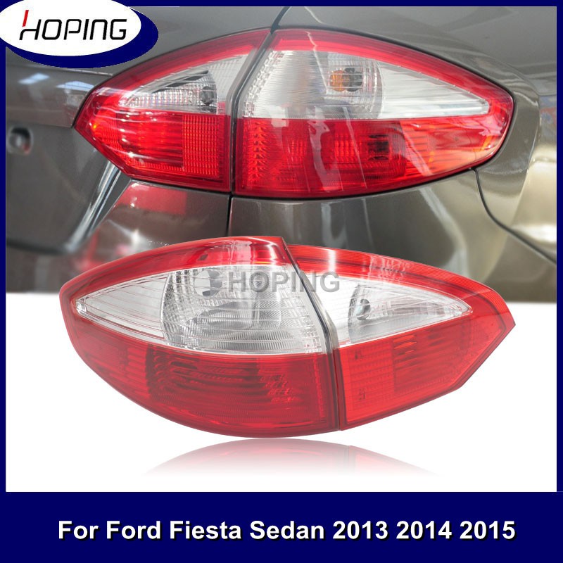 Outer Rear Bumper Tail Light Tail Lamp Outside Stop Light For Ford Fiesta Sedan 2013 2014 2015