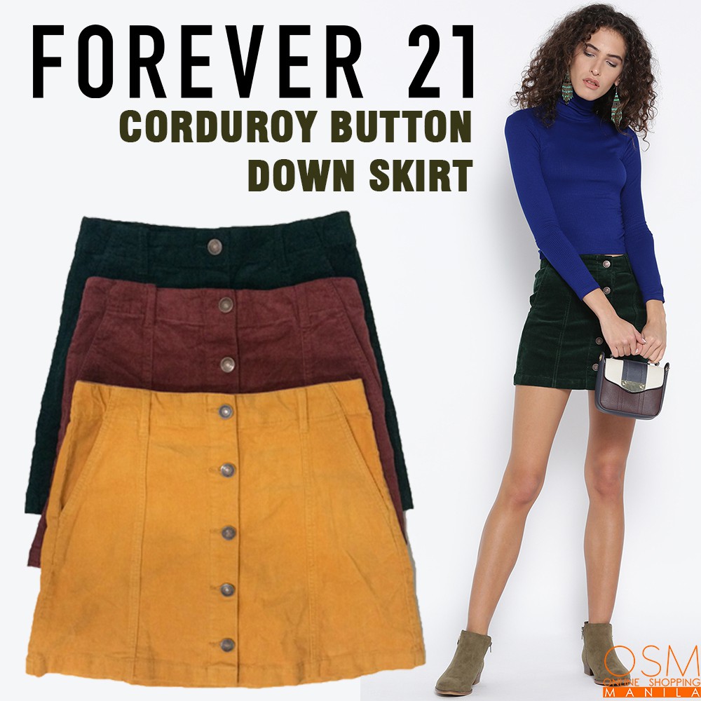 Button down clearance skirt forever 21