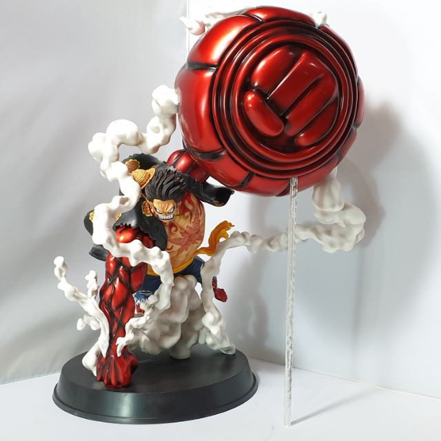 One Piece GK Monkey D Luffy Gear 4 OverSize 50cm Pvc Anime Action Figure  Model