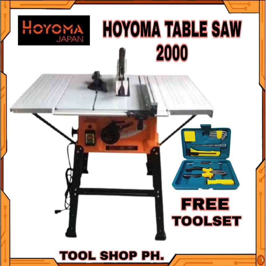 HOYOMA HTTS2000 Table Saw Shopee Philippines