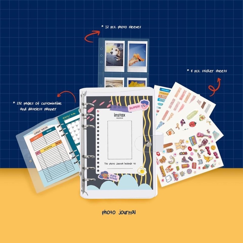 Instax Photo Journal Kit | Shopee Philippines