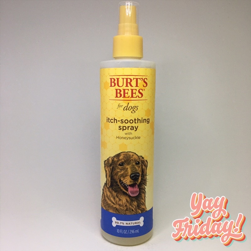 Burt’s Bees ItchSoothing Spray for Dogs with Honeysuckle Shopee