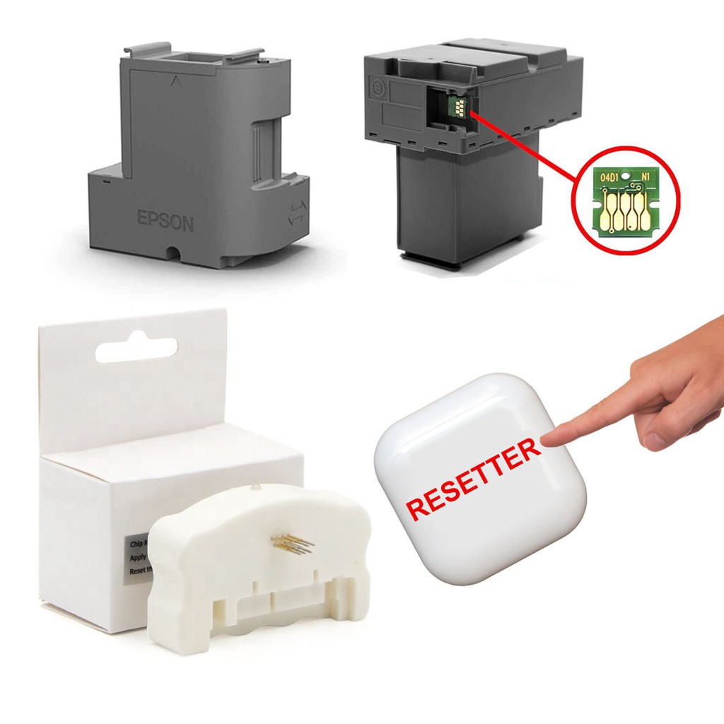 T6716 Epson Maintenance Box Chip Resetter For WF7710 WF7715 L6160