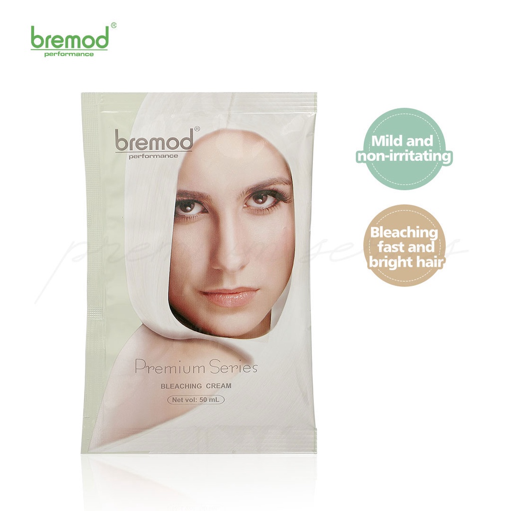 BREMODBleaching Cream Hair Color Fade Brightening Cream 50ml. (Ready to Use) Shopee Philippines