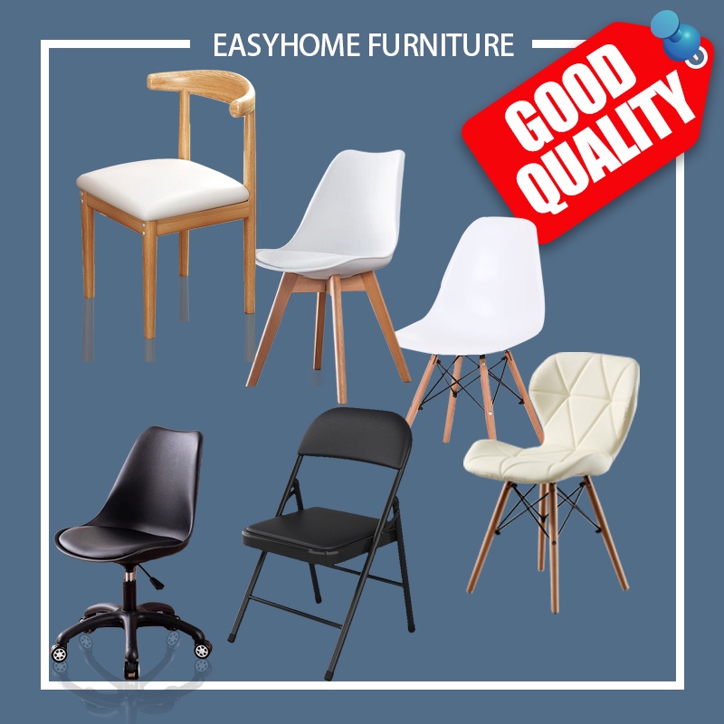 Nordic discount chair shopee