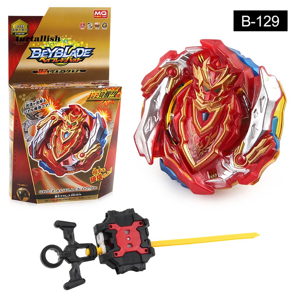 Tur Beyblade Burst B 129 Starter Cho Z Achilles Takara Tomy With Launcher Toy T Shopee