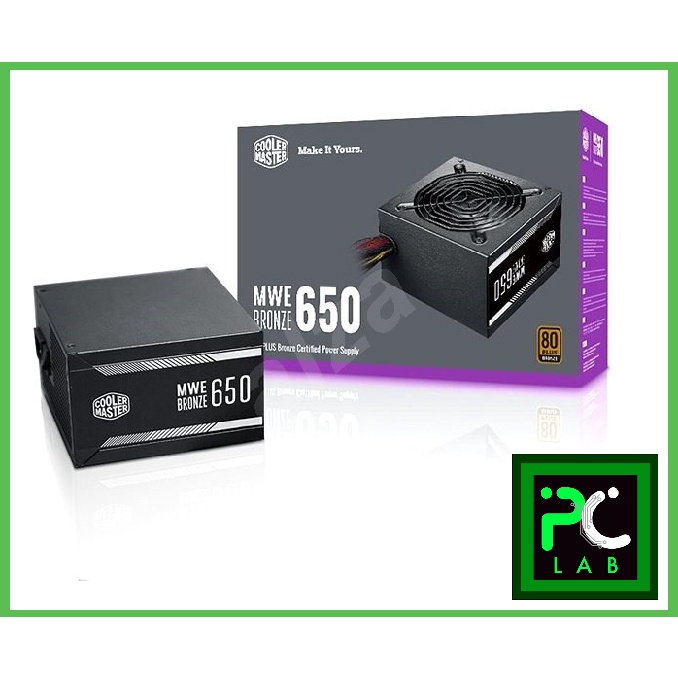 Cooler Master MWE 650w 80+ Bronze (MPE-6501-ACABW-BUS) | Shopee Philippines