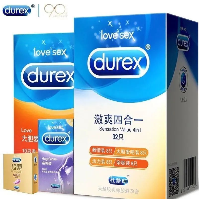 ⊙ Durex condom ultra-thin delay set sexy condom men s and women s long ...