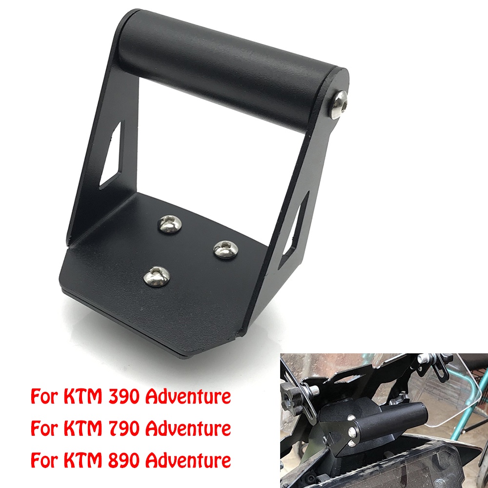 Supporto Moto Universale In Alluminio Per Navigatore E Telefono: Compatibile Con KTM 390/790/890 Adventure