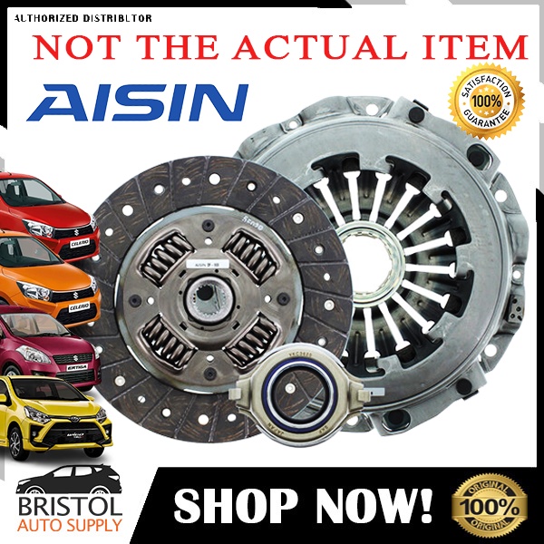 Toyota Corolla Altis 1.6 Clutch Kit Clutch Disc Pressure Plate Release Bearing Aisin Shopee Philippines