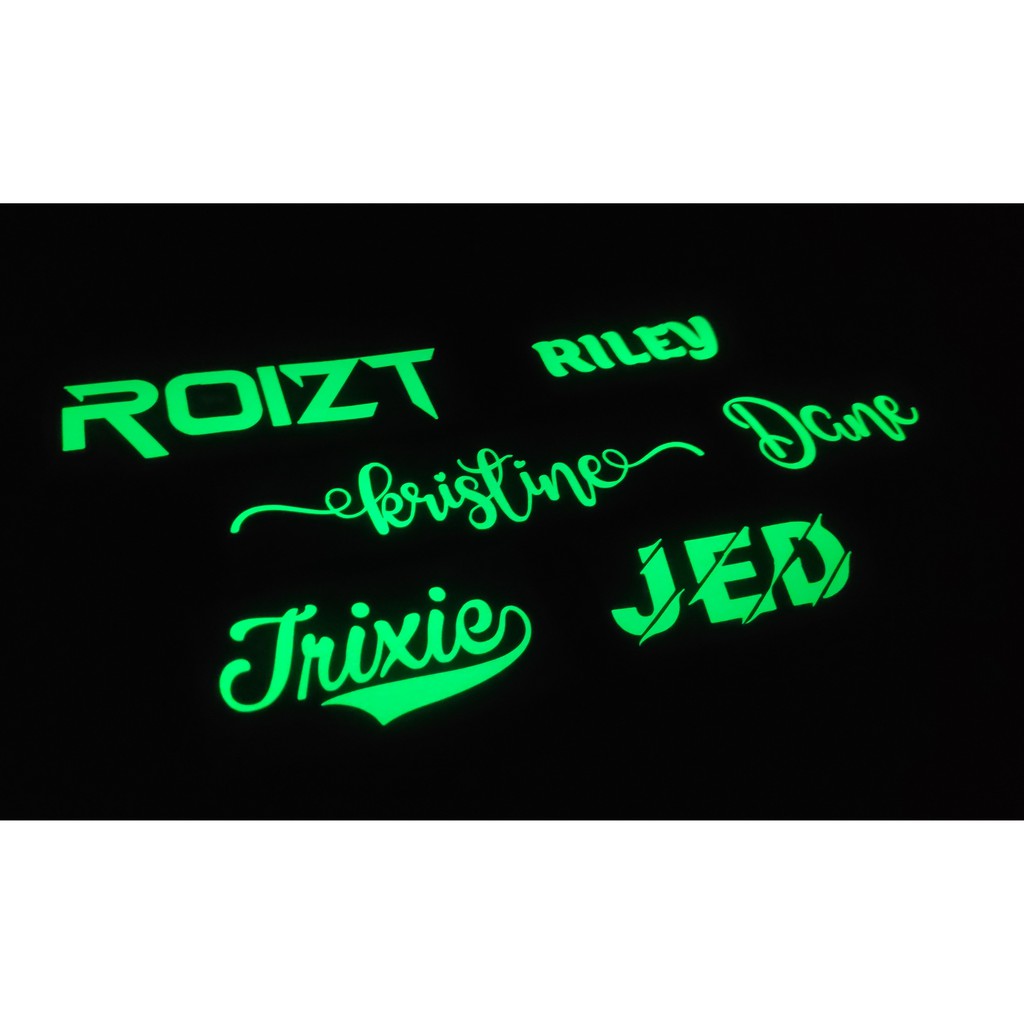 Glow In The Dark Stickers for Sale