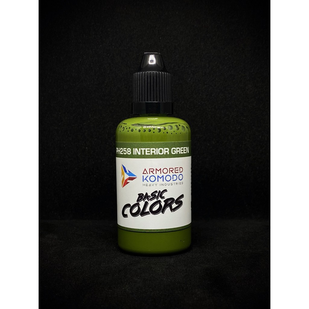 Interior Green PH258 FS34151 50ml Armored Komodo Airbrush Hobby Paint ...