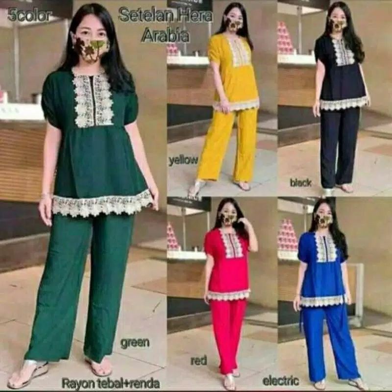 Hera Basic Lace Top Lyserod