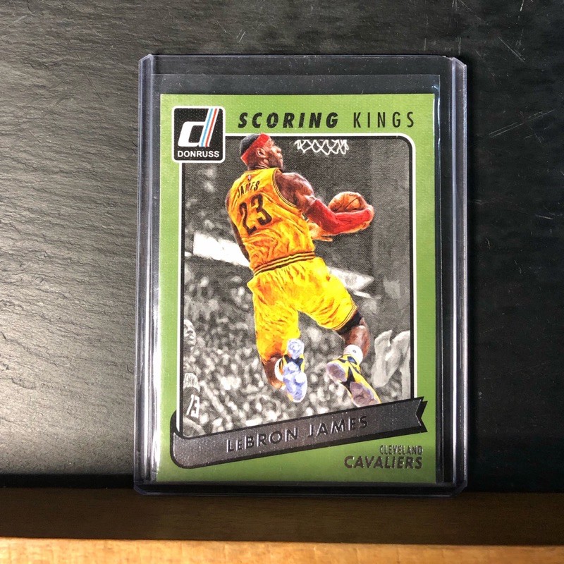 2015-16 Panini Donruss Lebron James Insert Card Scoring Kings #29